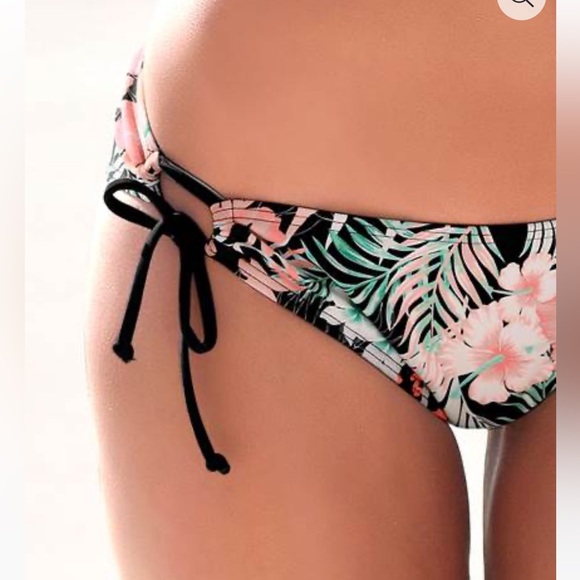 🌺 VENUS Maui Hawaii tropical strappy triangle string bikini top & bottoms SET - Picture 8 of 13